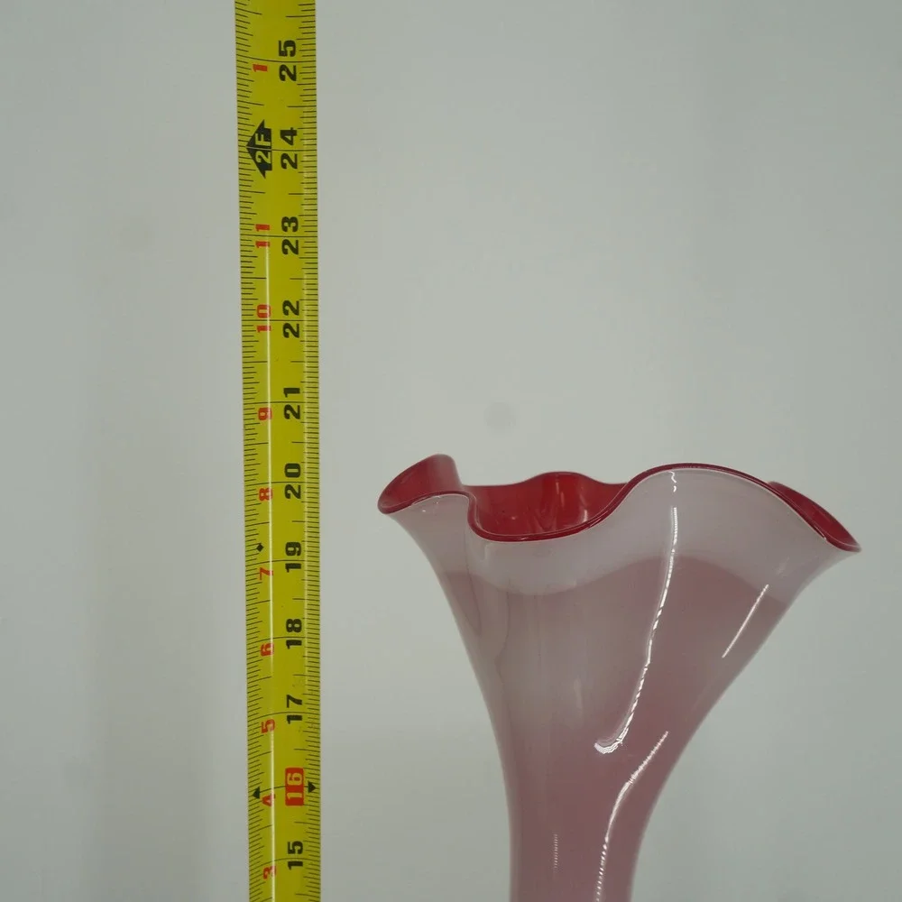 Art Glass Floor Vase 20